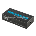 3x1 MINI METAL HDMI Interruptor 3 puertos Hub Box Interruptor 3 en 1 Out Switcher 3D 1080p HD 1.4 con control remoto